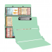 WhiteCoat Clipboard® Trifold - Mint Flight Medic Edition